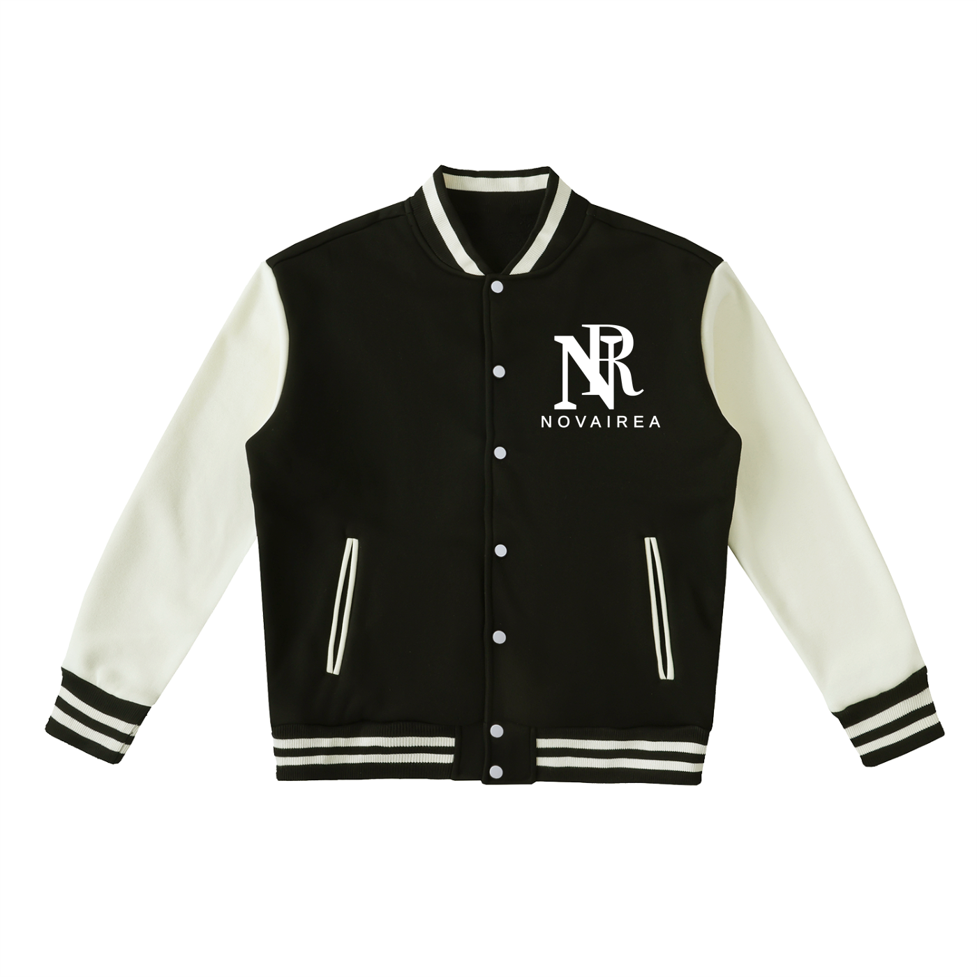 Novairea Fleeced Varsity Jacket